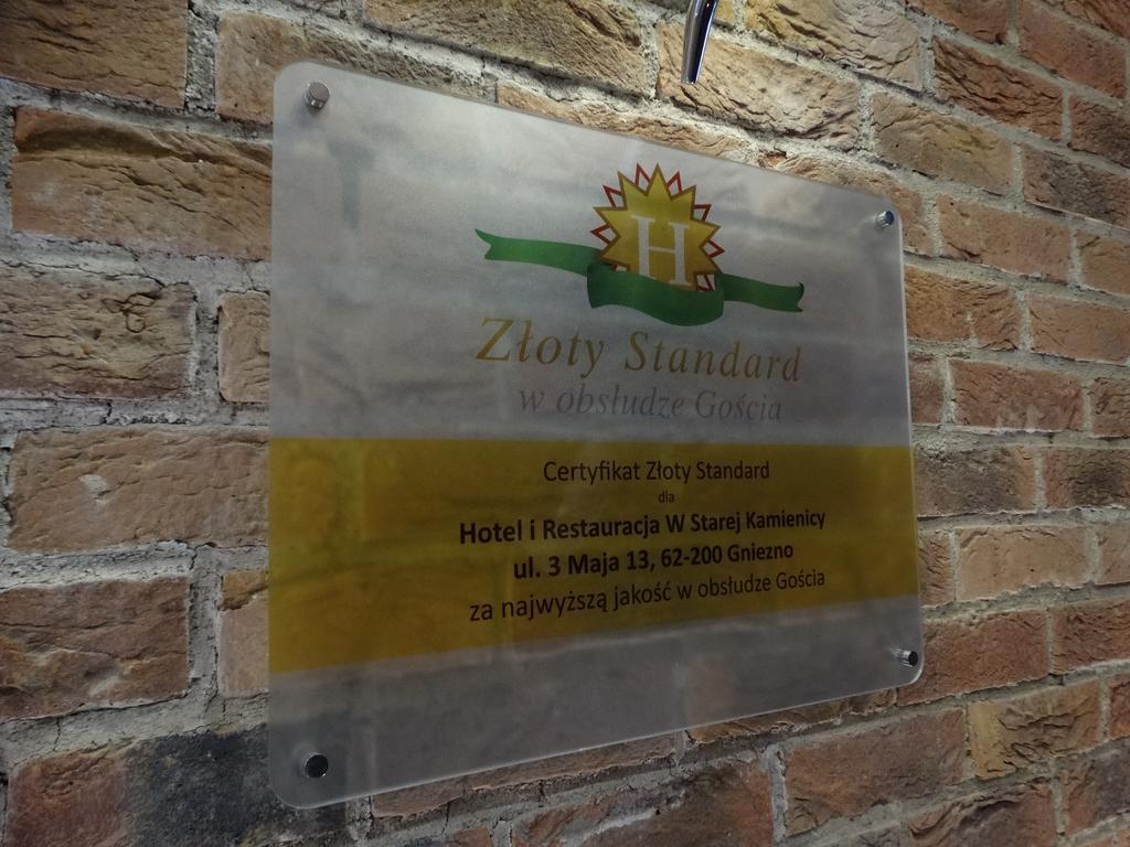 W Starej Kamienicy Hotel Gniezno Exterior photo